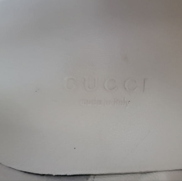 Gucci Authentic Womens Signature Stripe Ace Suede/Nylon Sneakers(EU 37.5 US 7) - Picture 10 of 15